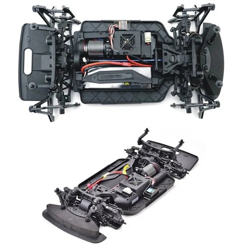 【ヒロ3678ヒロ】ミニッツ AWD ASF基盤　DWS HNR H9802 PANTHER 1/10 2.4G 4WD Brushless RC Car Drift On-Road